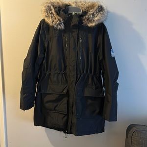 Lands End Women’s Expedition Waterproof Down Winter Parka size XL